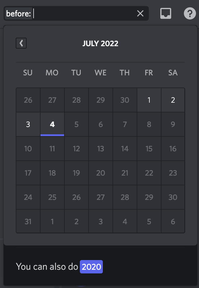 before filter of discord